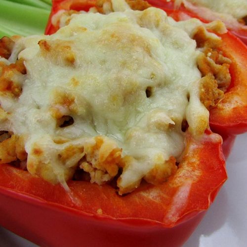 Buffalo Stuffed Peppers Recipe