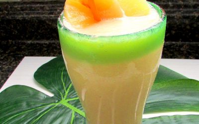 Peach-Pineapple Protein Shake