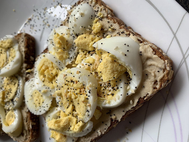 Hummus Toast