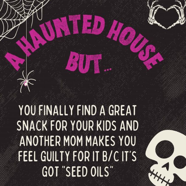 Just some spooky haunted house scenarios in the nutrition world 💀👻🎃 BOO!! Tricks or treats?! 🍭🍬